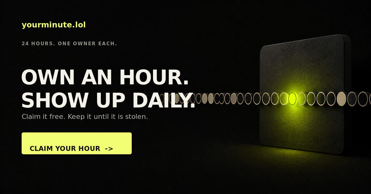 yourminute.lol Open Graph preview